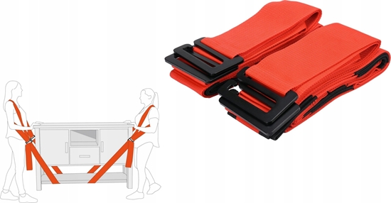 Picture of Yato PASY DO PRZENOSZENIA MEBLI 8*280 CM, 4SZT.