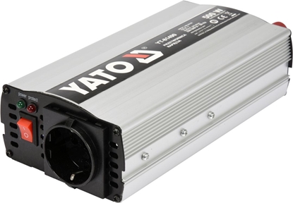 Изображение YATO POWER INVERTER 12/230V 500W YT-81490 5906083028137