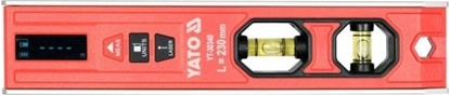 Изображение Yato POZIOMNICA TORPEDO Z DALMIERZEM LASEROWYM 230MM (1 SZT)
