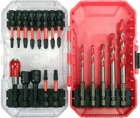 Picture of YATO ZESTAW KOCÓWEK UDAROWYCH RUBOKRTOWYCH 18szt.