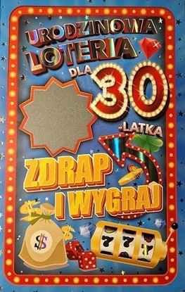 Picture of Yeku Karnet Urodziny 30 mskie