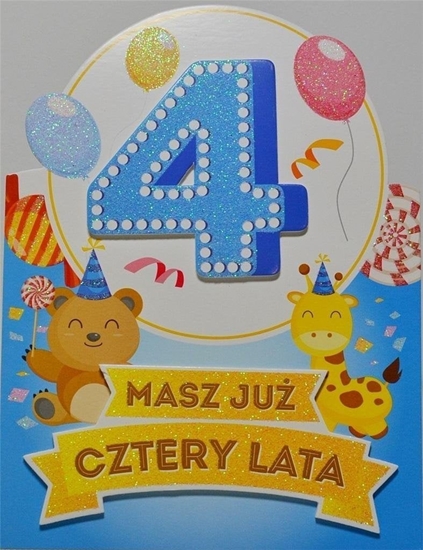 Picture of Yeku Karnet Urodziny 4