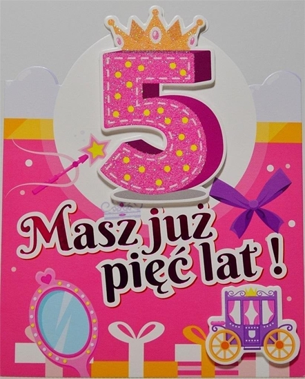 Picture of Yeku Karnet Urodziny 5