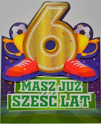 Picture of Yeku Karnet Urodziny 6