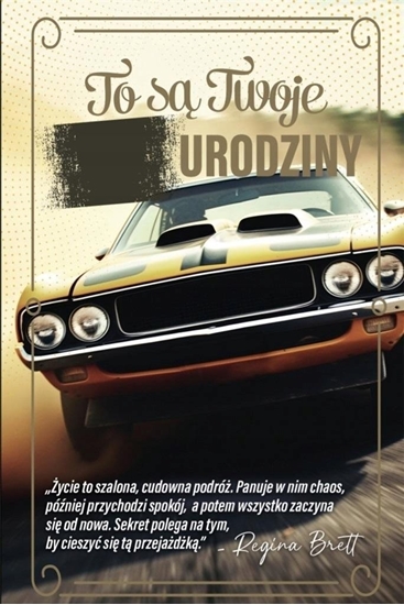 Picture of Yeku Karnet Urodzinowy z wymiennymi cyframi