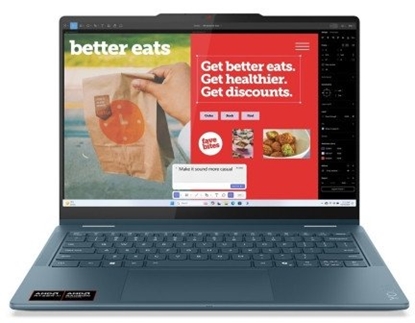 Attēls no Laptop Lenovo Yoga 7 2-in-1 14AKP10 Ryzen AI 5 340 / 16 GB / 512 GB / W11 (83JR004FPB)