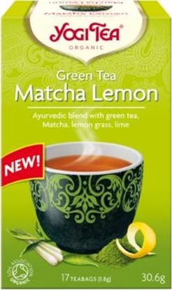 Attēls no Yogi Tea Matcha Lemon 30.6g