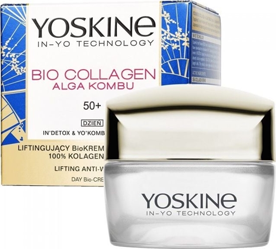 Picture of Yoskine Yoskine Bio Collagen Alga Kombu 50+ liftingujcy bio-krem na zmarszczki na dzie 50ml