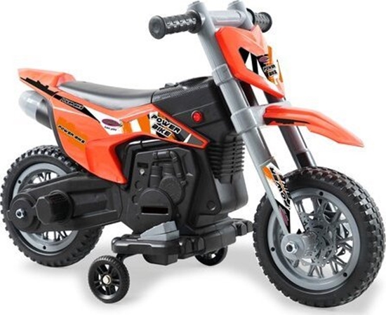 Picture of Jamara Ride-on Motorrad Power Bike 6V orange 2+