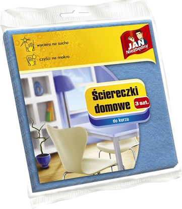 Attēls no JAN Niezbdny Jan Niezbdny ciereczki domowe do kurzu 3szt