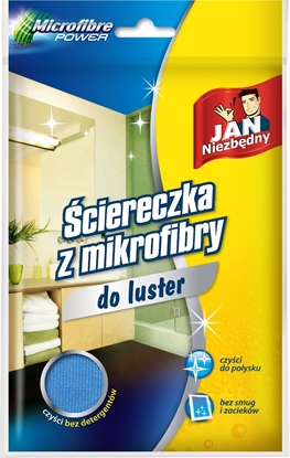 Attēls no JAN Niezbdny JN ciereczka z mikrofibry do luster - 8571014180