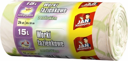 Attēls no JAN Niezbdny Worki azienkowe 15L 25szt. (8571017699)