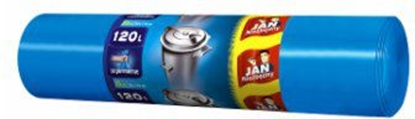 Attēls no JAN Niezbdny Worki na mieci 120L 25szt. (ZZAJAN360)
