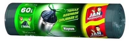 Attēls no JAN Niezbdny worki na mieci 60L 10 sztuk (ZZAJAN372)