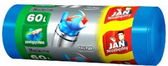 Picture of JAN Niezbdny Worki na mieci 60L 20szt. (ZZAJAN037)