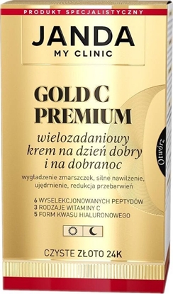 Attēls no Janda Gold C Premium wielozadaniowy krem do twarzy na dzie dobry i na dobranoc 50ml
