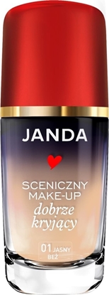 Attēls no Janda Janda Make-Up Sceniczny dobrze kryjcy nr 01 jasny be 30ml