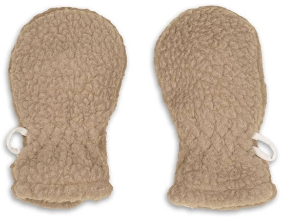 Picture of Jaunums! Lodger Mittens Teddy brnu cimdii  Beige  0-12m MTT 630_0-12