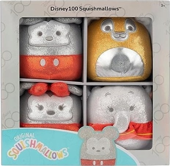 Picture of Jazwares Squishmallows - 13 cm Disney 100 4-pack (230233) /Stuffed Animals and Plush To