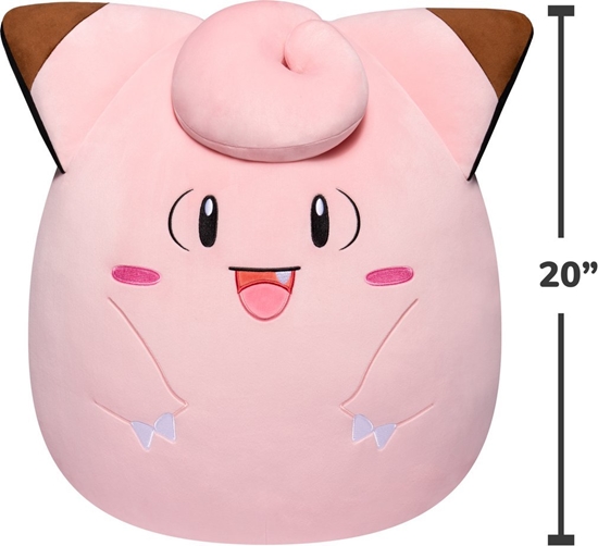Изображение Jazwares SQUISHMALLOWS POKEMON plush Clefairy, 50 cm