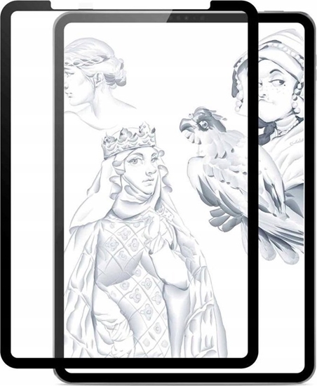 Изображение Jcpal Elektrostatyczna osona ekranu imitujca papier PaperTech Flex Paper Texture Screen Protector - do iPad Pro 11" / Air 10,9"