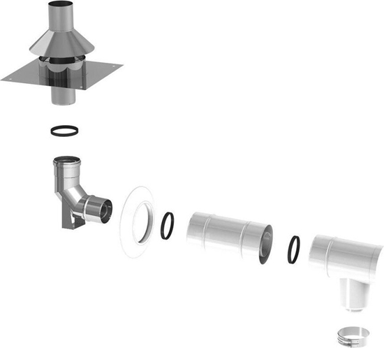 Picture of Jeremias PAKIET POW-SPAL W SZACHT 80/125 ARISTON