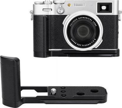 Изображение JJC Uchwyt Szyna Klatka Video Grip Holder 1/4"" Do Fuji Fujifilm X100vi X100 Vi / Hg-x100vi Black