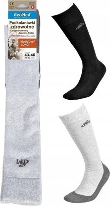 Picture of JJW Podkolanówki MEDIC DEO LONG pop.-szary 44-46 *)