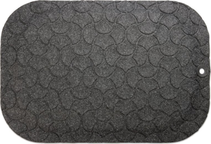 Attēls no Jobmate Matting StandUp! - Gulvmåtte - 77 cm x 53 cm - sort