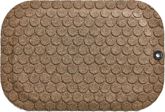 Picture of Jobmate Ståmåtte StandUp Circle Camel 770x530x16mm