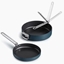 Attēls no Joseph Joseph Space Fold.Handle Cera.N/S 2pc Blue Frying Pan Set