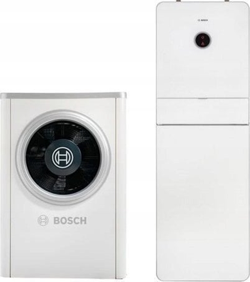 Picture of Junkers Pompa ciepa MONOBLOK ze stojcym moduem wewntrznym z zasobnikiem 190l CS7000iAW 13 ORM-T (kolor biay)  (moc grzewcza 11,7 kW)