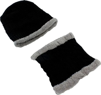 Picture of Just Fashion BQ52D CZAPKA I SZALIK ZESTAW ZIMOWY POLAR UNISEX uniwersalny