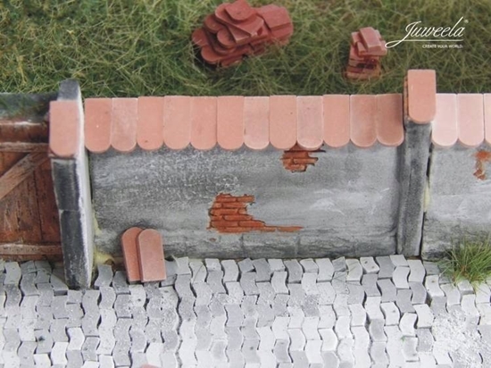 Picture of Juweela Juweela: Dachówki - Czerwone (360 szt)