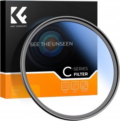 Изображение K&F Filtr UV 58mm HD MC seria C powoki SLIM