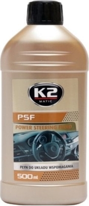 Изображение K2 K2 PYN DO UKADÓW WSPOMAGANIA KIEROWNICY POWER STEERING FLUID BEZBARWNY 500ML