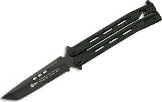 Изображение K25 Nó motylek K25 36215 Balisong Serr Czarny uniwersalny