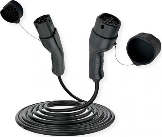 Picture of Roline EV Charging Cable Assembly Type2, 3-Phase, 480VAC (3P+N+E), 16 A, 11 kW, 3 m