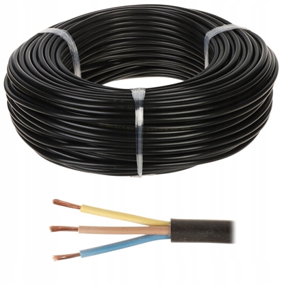 Attēls no KABEL ELEKTRYCZNY OMY-3X1.5/B
