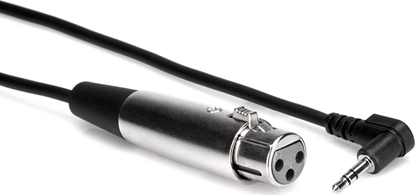 Picture of Kabel Hosa Jack 3.5mm - XLR 0.3m srebrny (XVM-101F)