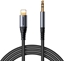 Attēls no Kabel Joyroom Kabel audio Joyroom SY-A06 Lightning / AUX mini jack 3.5mm 1.2m czarny