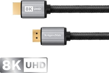 Picture of Kabel Kruger&Matz HDMI - HDMI 0.9m czarny (KM1264)