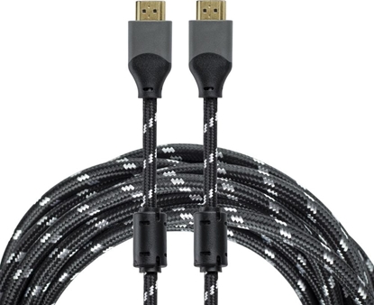 Attēls no Kabel Libox HDMI - HDMI 1.8m czarny (LB0195-1,8)