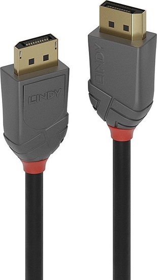 Picture of Lindy 7.5m DisplayPort 1.2 Cable, Anthra Line