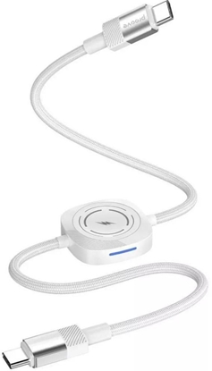 Picture of Kabel Przewód 2x Usb-c 60w + adowarka Qi Na Telefon Smartofon Smartwatch / Ccmt27002101