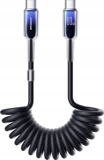 Picture of Kabel USB Joyroom USB-C - USB-C 1.5 m Czarny (JYR1101)