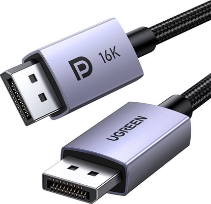 Attēls no Kabel Ugreen DisplayPort - DisplayPort 1m czarny (15383)