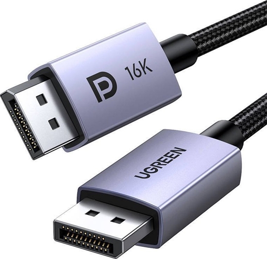 Picture of Kabel Ugreen DisplayPort - DisplayPort 1m czarny (15383)