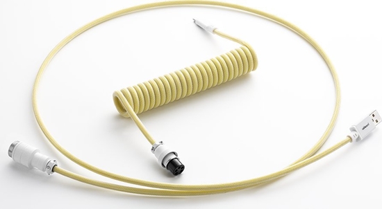 Picture of Kabel USB CableMod USB-A - USB-C 1.5 m óty (CM-PKCA-CWAW-YW150YW-R)