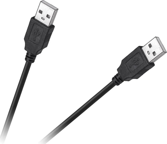 Picture of Kabel USB Cabletech USB-A - USB-A 1 m Czarny (KPO4012-1.0)